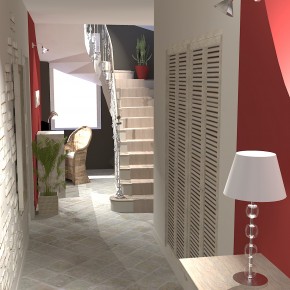 Rénovation d'une entrée et d'une cage à escalier Rénovation d'une entrée et d'une cage à escalier